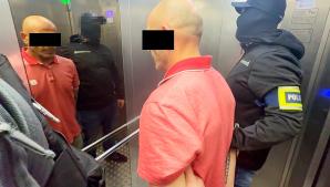 [VIDEO] Siedmiu obywateli Gruzji podejrzanych o posiadanie broni palnej i amunicji - wszyscy zostali tymczasowo aresztowani