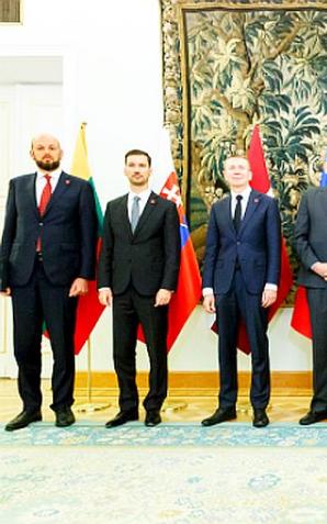 O bezpieczeństwie dyplomaci Polski, Rumunii, Estonii, Litwy, Łotwy, Słowacji, Czech, Węgier oraz Bułgarii