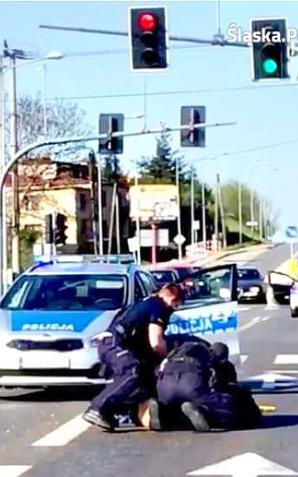 Groził Policjantom, że ich pozabija