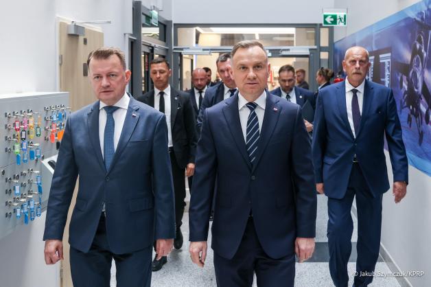 [VIDEO] Potęga Polski w Sojuszu. Prezydent Duda spotykał się z kadrą kierowniczą MON przed szczytem NATO