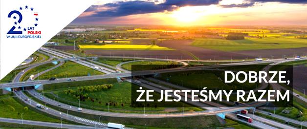 [VIDEO] 20 lat w Unii Europejskiej – ponad 8 mld zł z UE na drogi krajowe na Dolnym Śląsku