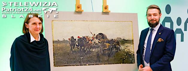 [VIDEO] Przekazujemy odzyskaną stratę wojenną do Muzeum Śląskiego i prezentujemy działania restytucyjne