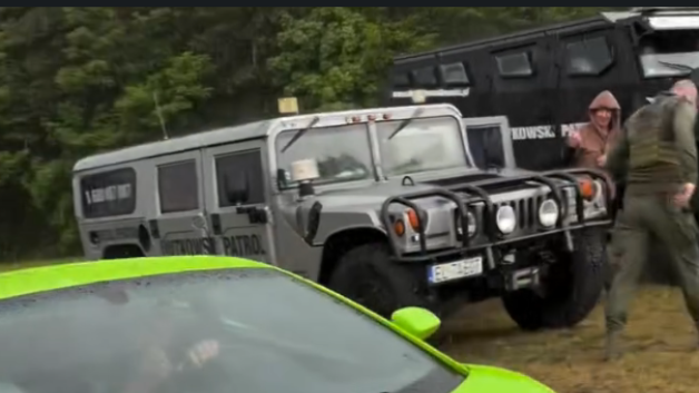 [VIDEO] Krzysztof Rutkowski, Maja Rutkowski i ekipa motoryzowana przyciągnęli tłumy Zgierza i Borowa